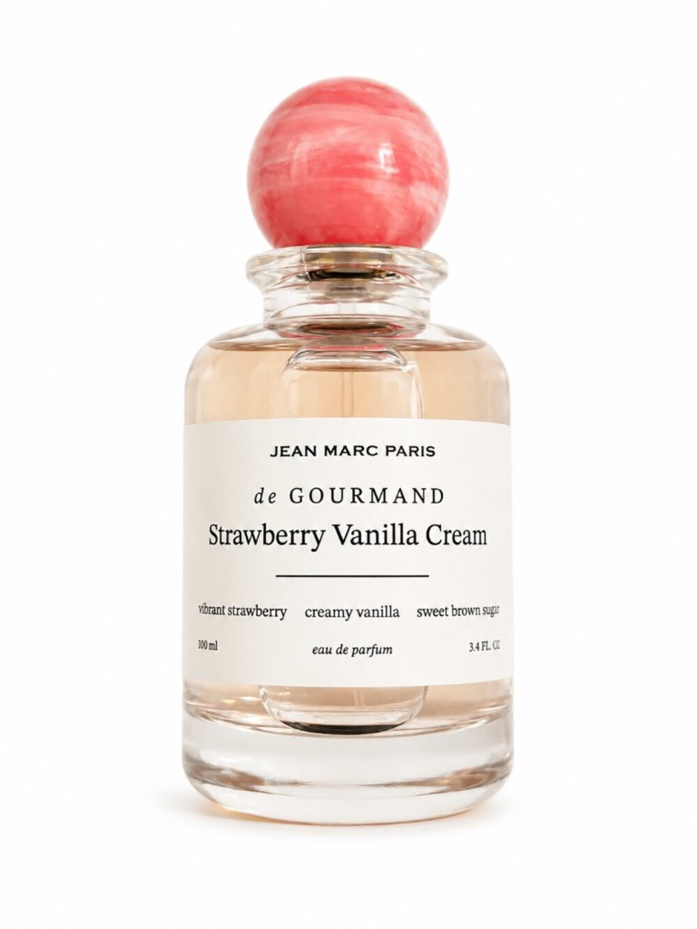 Jean Marc Paris De Gourmand Strawberry Vanilla Cream EDP 3.4oz NIB
